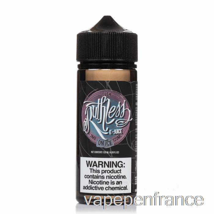 Luxuriant Sur Glace - Vapeur Impitoyable - Stylo Vape 120 Ml 0 Mg